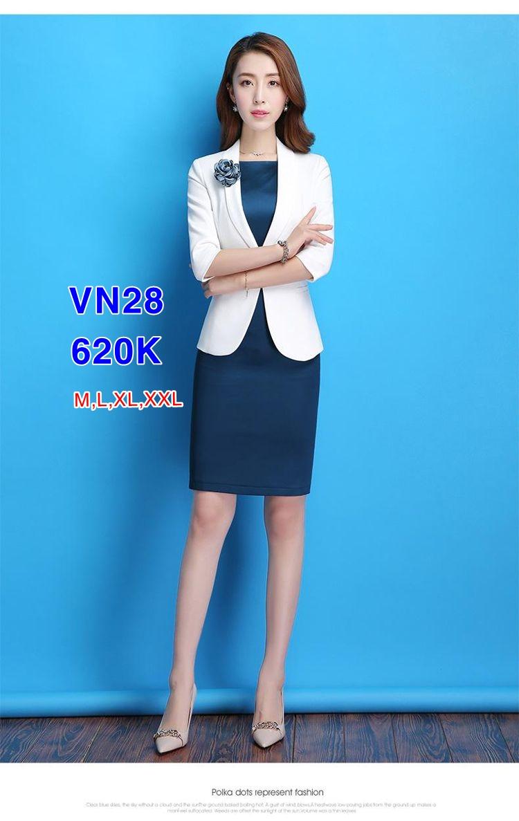 Đầm body áo khoát vest sang trọng VN28